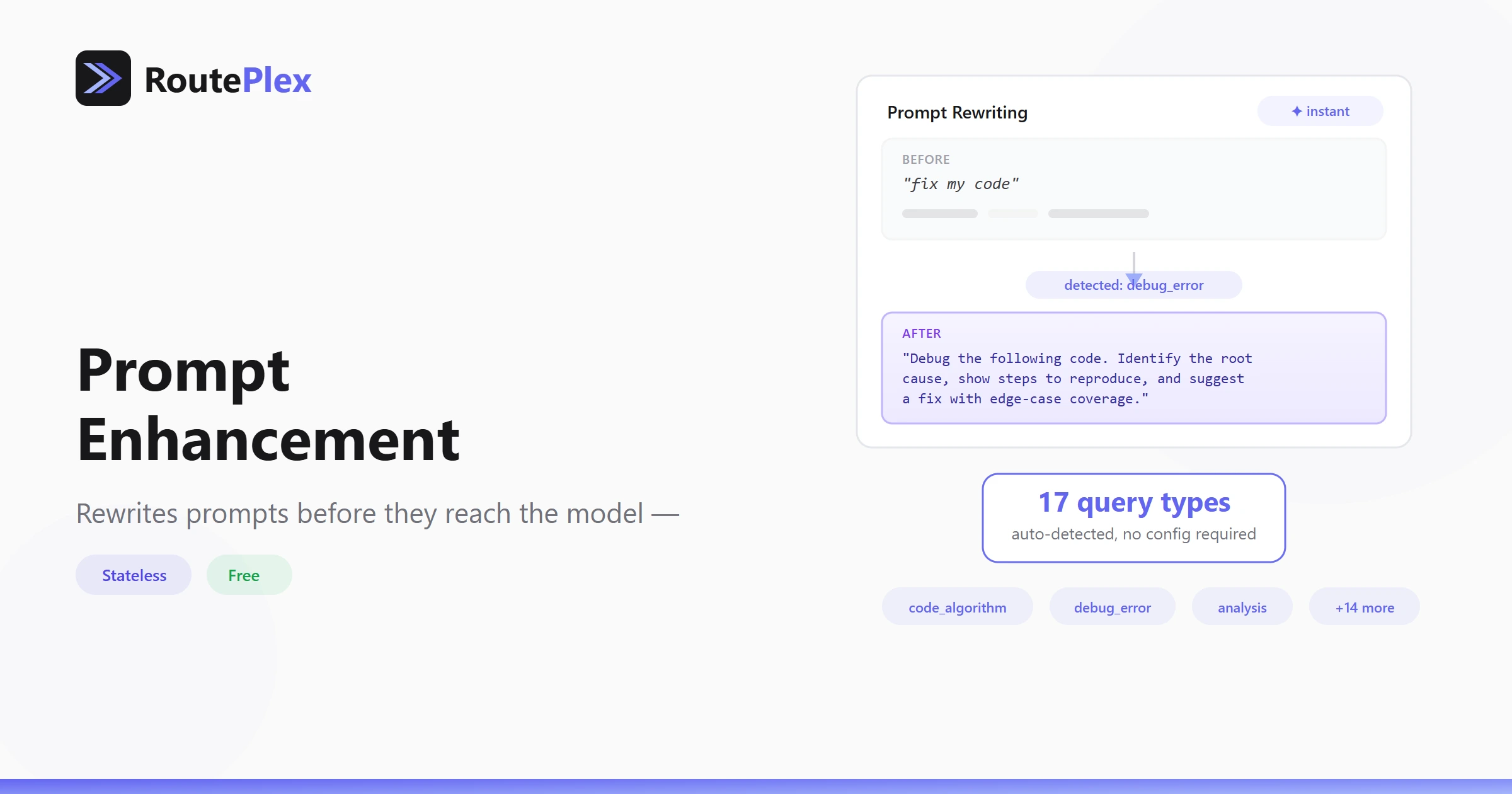 Introducing Prompt Enhancement