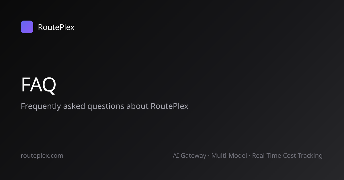 FAQ | RoutePlex